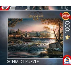 Puzzle 1000 pièces : Nature sauvage et lumineuse - Terry Redlin - Schmidt
