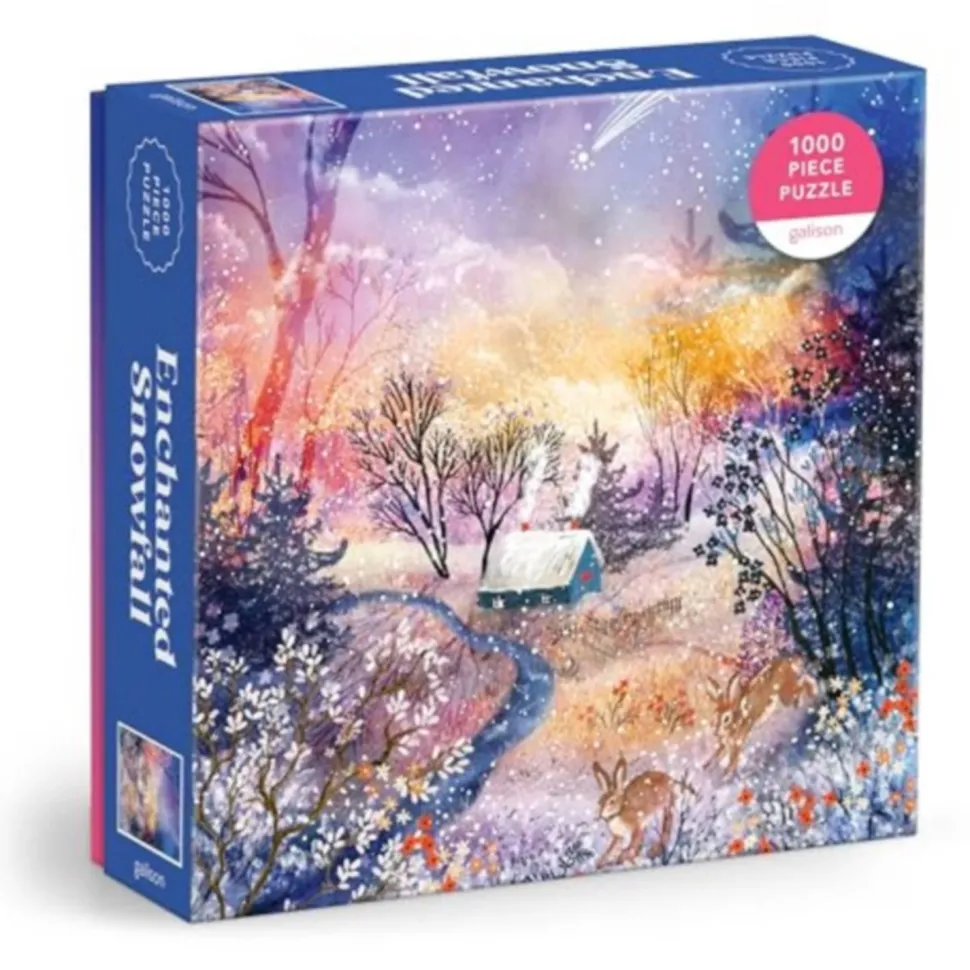 Puzzle 1000 pièces : Neige enchantée - Galison