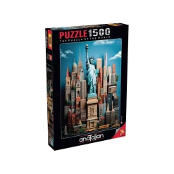 Puzzle 1500 pièces : New York - Anatolian