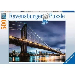 Puzzle 500 pièces : New York, la ville qui ne dort jamais - Ravensburger