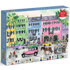 Puzzle 1000 pièces : Noël à Charleston, Michael Storrings - Galison