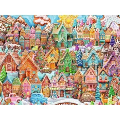 Puzzle 1000 pièces - Noël au village des cookies - Ravensburger