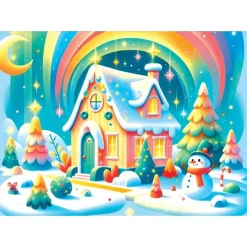 Puzzle 1000 pièces : Noël magique - Yazz puzzle