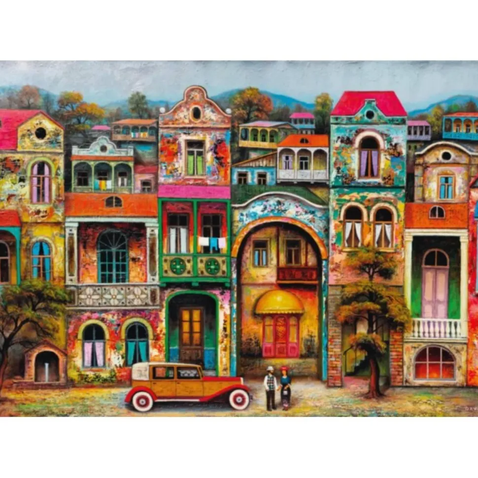 Puzzle 1000 Pièces : Nostalgie à Tbilissi - Magnolia
