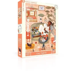 Puzzle 500 pièces : Nuit douillette - New York Puzzle Company