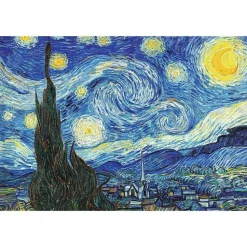 Puzzle 500 pièces : Nuit étoilée, Vincent van Gogh - Trefl