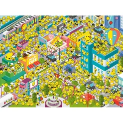 Puzzle 500 pièces : Où est le Smiley ? - Trefl