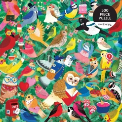 Puzzle 500 pièces : Observation des oiseaux - Galison