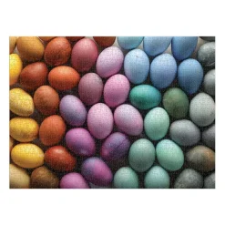 Puzzle 1000 pièces : Oeufs colorés - Galison