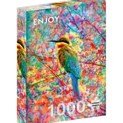 Puzzle 1000 Pièces : Oiseau heureux - EnjoyPuzzle