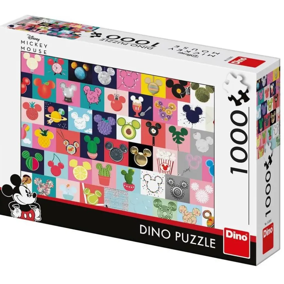 Puzzle 1000 Pièces : Oreilles de Mickey - Dino