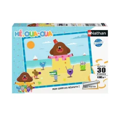 Puzzle 30 pièces : Oua Oua à la plage : Hé, Oua-Oua - Nathan