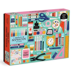 Puzzle 1000 pièces : Outils de loisirs créatif - Galison