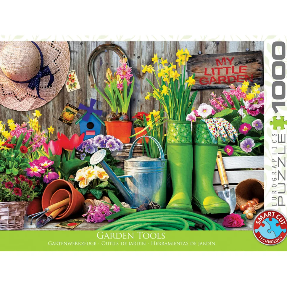 Puzzle 1000 pièces : Outils de jardin - Eurographics