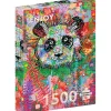 Puzzle 1500 Pièces : Panda énigmatique - EnjoyPuzzle