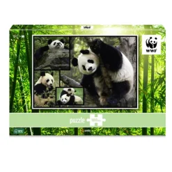 Puzzle 1000 pièces : Pandas - WWF