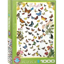 Puzzle 1000 pièces : Papillons - Eurographics