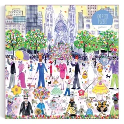 Puzzle 500 pièces : Parade de Pâques, Michael Storrings - Galison