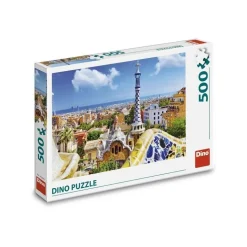 Puzzle 500 pièces : Parc Güell - Dino