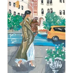 Puzzle 500 pièces : Paresseux urbain - New York Puzzle Company