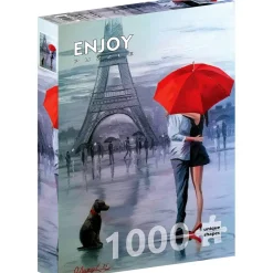 Puzzle 1000 Pièces : Paris à deux - EnjoyPuzzle