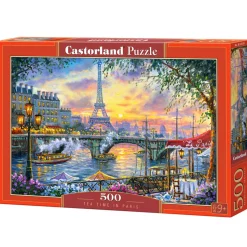 Puzzle 500 pièces : Paris à l'heure du thé - Castorland