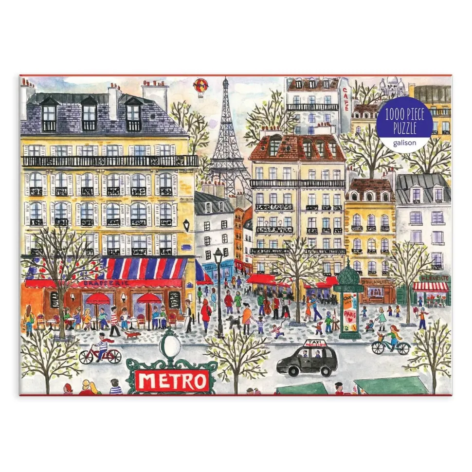Puzzle 1000 pièces : Paris, Michael Storrings - Galison