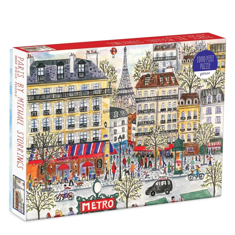 Puzzle 1000 pièces : Paris, Michael Storrings - Galison