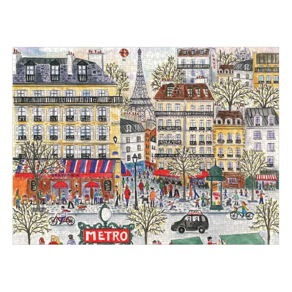 Puzzle 1000 pièces : Paris, Michael Storrings - Galison