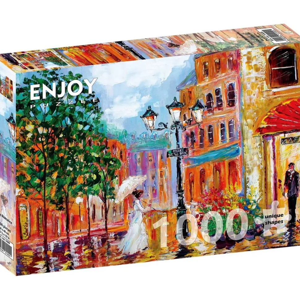 Puzzle 1000 Pièces : Paris Romance - EnjoyPuzzle