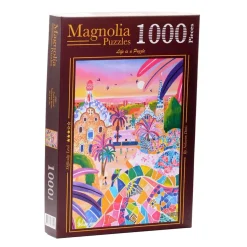 Puzzle 1000 pièces : Park Güell - Nolwenn Denis - Edition Spéciale - Magnolia