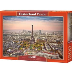 Puzzle 1500 pièces : Paysage urbain de Paris - Castorland