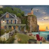 Puzzle 550 pièces : Phare au bord de la mer - Vermont Christmas Company