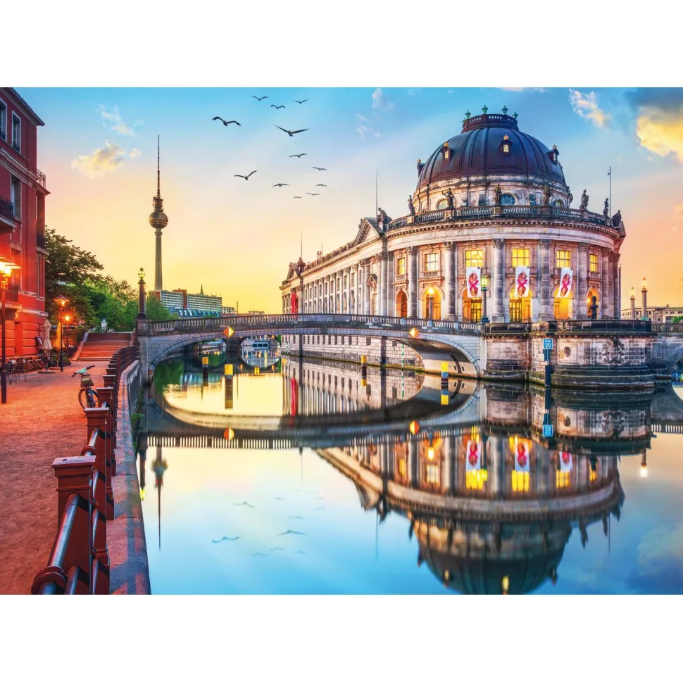 Puzzle 1000 pièces : Photo Odyssée : Musée Bode à Berlin, Allemagne - Trefl