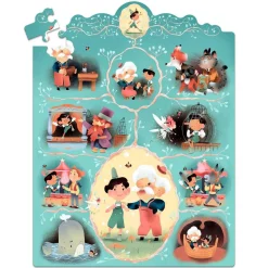 Puzzle 54 pièces : Pinocchio - Djeco