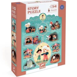 Puzzle 54 pièces : Pinocchio - Djeco