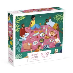 Puzzle 1000 pièces : Pique-nique Entre Amis - Janod