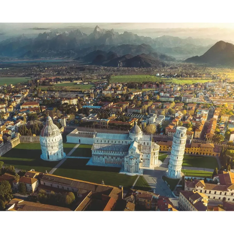 Puzzle 2000 pièces : Pise et le monte Pisano - Ravensburger