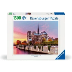 Puzzle 1500 pièces : Pittoresque Notre-Dame - Ravensburger