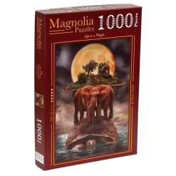 Puzzle 1000 pièces : Planète Terre - Magnolia