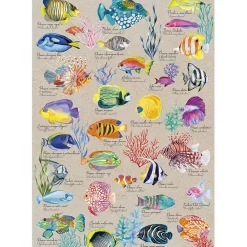 Puzzle 500 pièces : Poissons Exotiques - Sentosphère