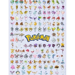 Puzzle 500 pièces : Pokédex première génération - Pokémon - Ravensburger