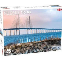 Puzzle 1000 pièces : Pont de l'Oresund - Tactic