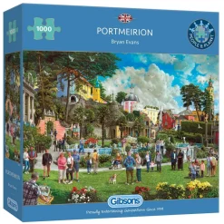 Puzzle 1000 pièces : Portmeirion - Gibsons