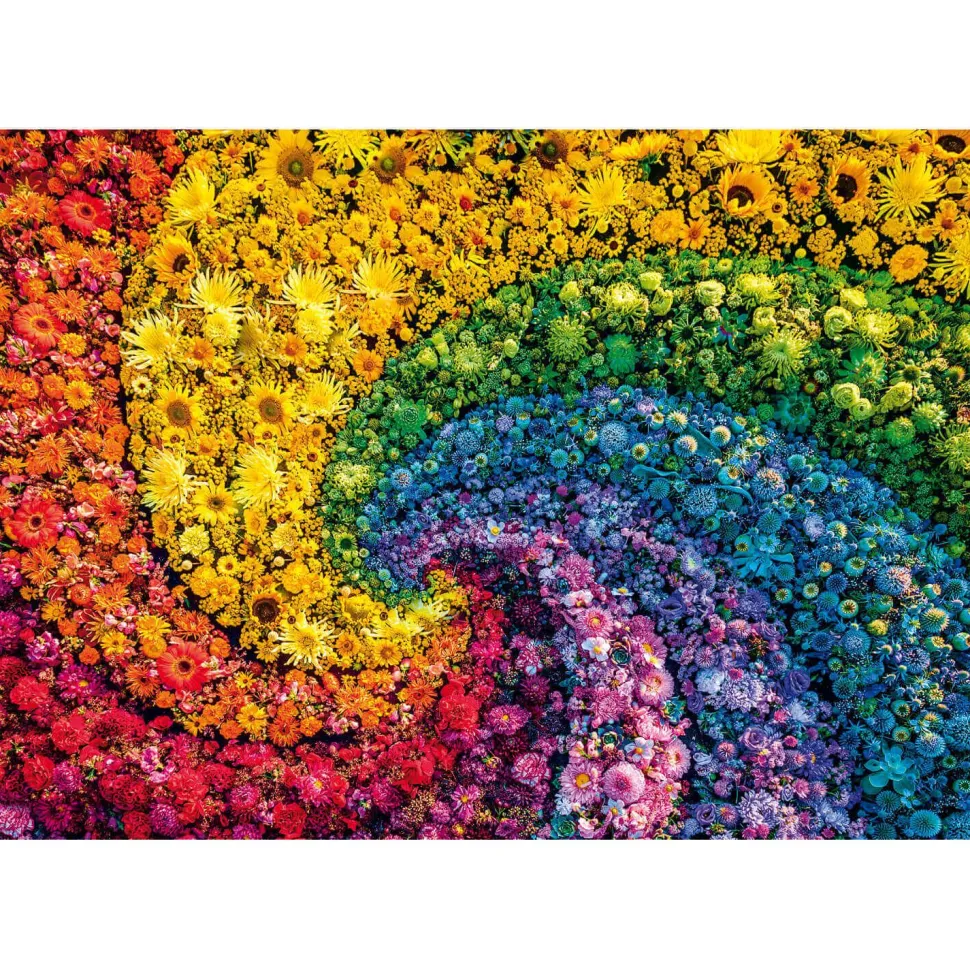 Puzzle 1000 pièces + poster : Colorboom : Tourbillon - Clementoni