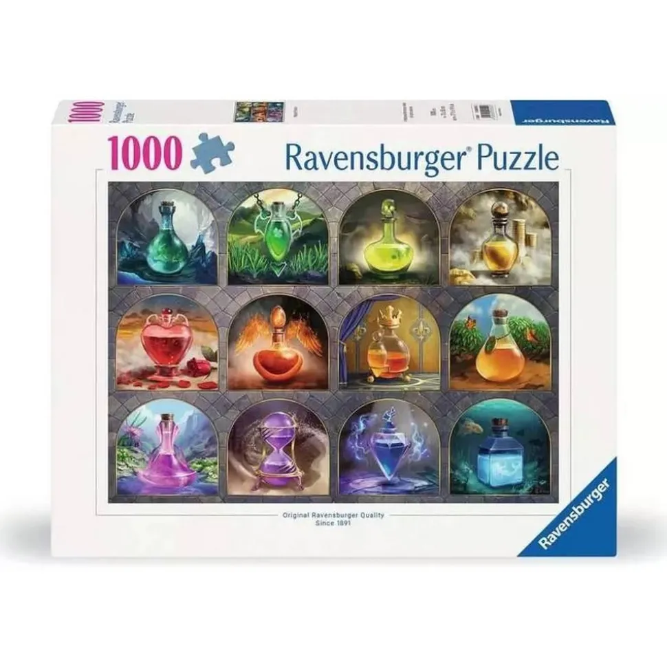 Puzzle 1000 pièces : Potions magiques - Ravensburger