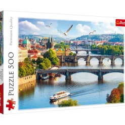 Puzzle 500 pièces : Prague, République Tchèque - Trefl