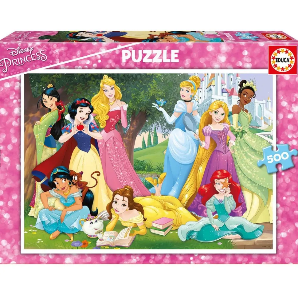 Puzzle 500 pièces : Princesses Disney - Educa