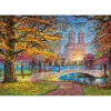 Puzzle 1500 pièces : Promenade d'automne à central Parc - Castorland