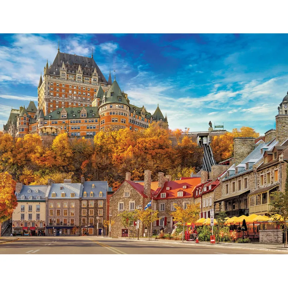 Puzzle 1000 pièces : Quartier Petit Champlain - Eurographics